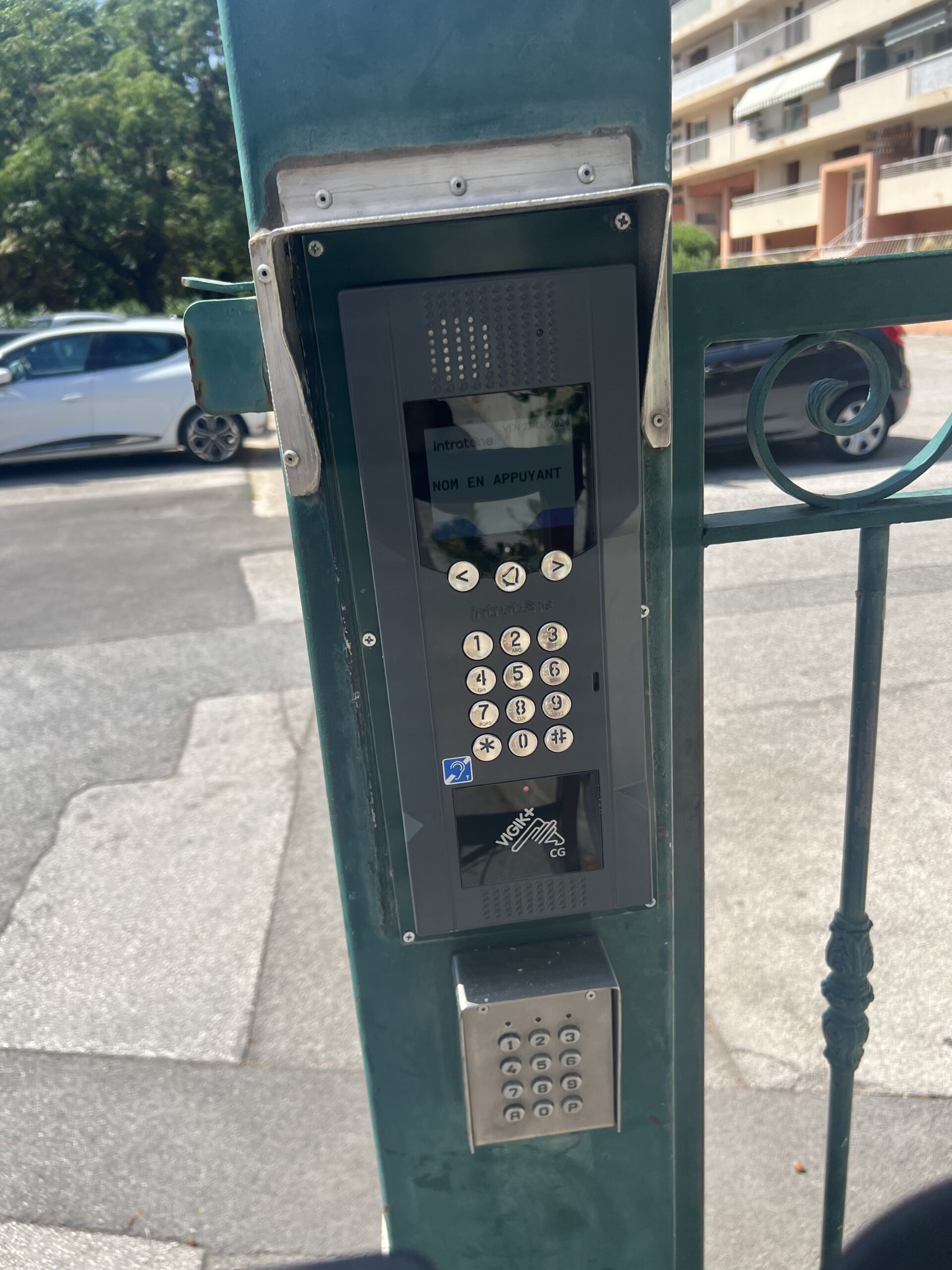 Installation interphone